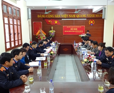 Viện kiểm sát nhân dân huyện Sóc Sơn tổ chức Hội nghị triển khai nhiệm vụ...