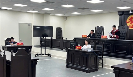 Viện KSND huyện Gia Lâm phối hợp cùng Tòa án nhân dân huyện tổ chức...