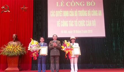 Thiếu tướng Đoàn Duy Khương được bổ nhiệm làm Giám đốc Công an Hà Nội