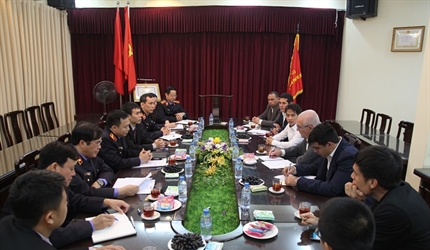 Viện kiểm sát nhân dân thành phố Hà Nội tiếp đón Đoàn đại biểu Viện...