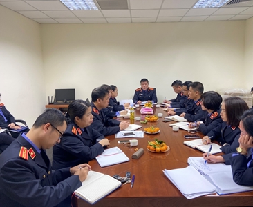 Lễ công bố, trao Quyết định bổ nhiệm chức vụ Phó Chánh Văn phòng Viện KSND...