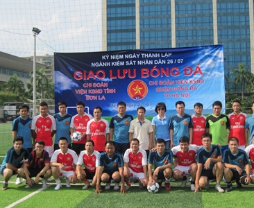 VKS quận Đống Đa giao lưu cùng VKS tỉnh Sơn La nhân dịp thành lập ngành KSND...