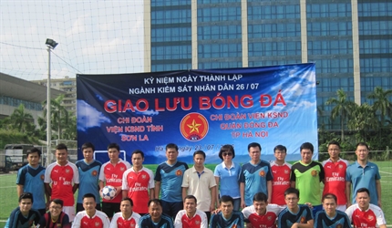 VKS quận Đống Đa giao lưu cùng VKS tỉnh Sơn La nhân dịp thành lập ngành...