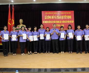 Kế hoạch thi chức danh Kiểm sát viên năm 2016