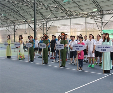 Viện KSND TP Hà Nội tham gia thi đấu giải tennis Cụm thi đua số 11 – Thành...