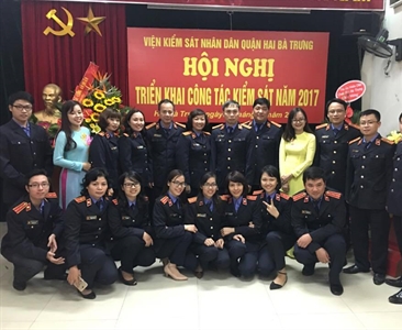 VIỆN KIỂM SÁT NHÂN DÂN QUẬN HAI BÀ TRƯNG  TỔNG KẾT CÔNG TÁC KIỂM SÁT NĂM...