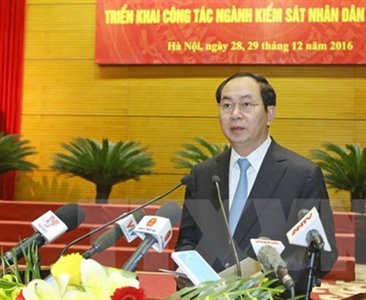 Khai mạc Hội nghị Triển khai công tác ngành Kiểm sát nhân dân năm 2017