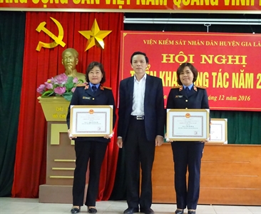 Viện kiểm sát nhân dân huyện Gia Lâm tổ chức Hội nghị  triển khai công tác...