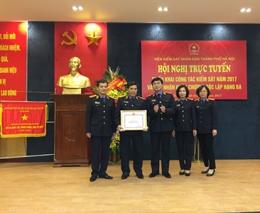 PHÒNG 2-VIỆN KSND THÀNH PHỐ HÀ NỘI TỔ CHỨC HỘI NGHỊ TRIỂN KHAI CÔNG TÁC NĂM 2017