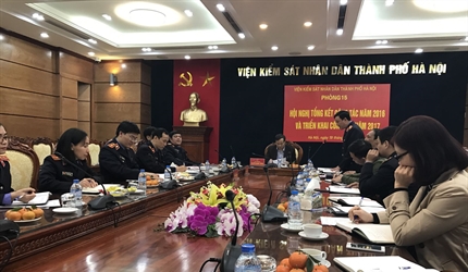 Phòng Tổ chức cán bộ VKSND TP Hà Nội tổ chức Hội nghị triển khai công...