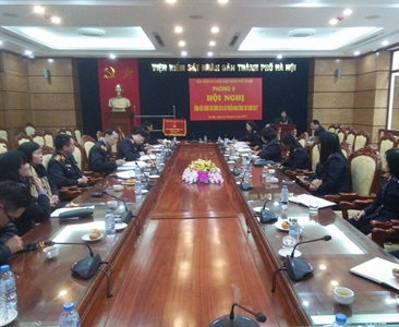 Phòng 9 Viện KSND TP Hà Nội tổ chức hội nghị triển khai công tác năm 2017