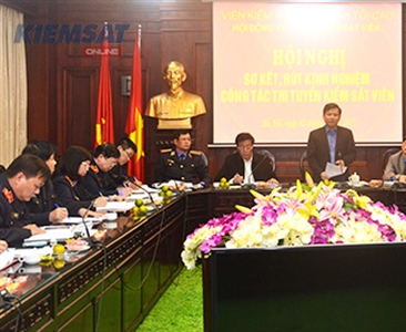 Viện trưởng VKSNDTC Lê Minh Trí: “Thay đổi đề thi tuyển Kiểm sát viên theo...