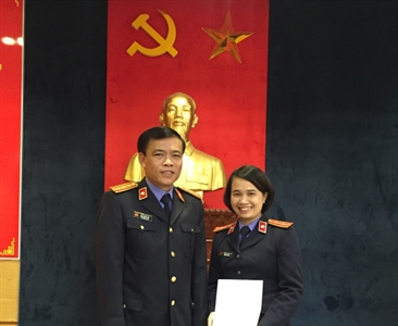 Chi bộ Phòng 8 – Viện KSND TPHà Nội tổ chức Lễ trao Quyết định công nhận...