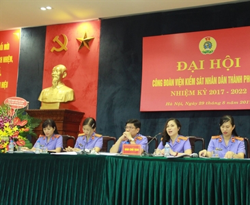 Viện KSND thành phố Hà Nội tổ chức thành công Đại hội Công đoàn Viện KSND...