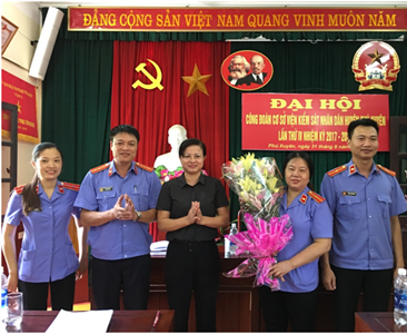 Công đoàn Viện KSND huyện Phú Xuyên tổ chức Đại hội lần thứ IX nhiệm kỳ 2017...