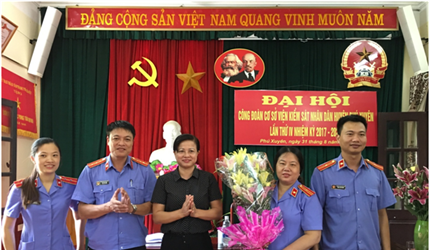 Công đoàn Viện KSND huyện Phú Xuyên tổ chức Đại hội lần thứ IX nhiệm kỳ...